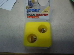18p-3.00-1.50 Iscar 2pc Mm Grit Carbide Multi Master Milling Head Machinist