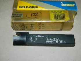 19-50-4 Iscar Sgfgr Lathe Tool Indexable Holder 3/4 Inch X 1 4 5/16 Lot # 122
