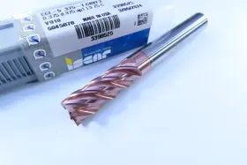 375-1.c0vf3 Iscar 3398525 New 3/8 Inch Eci-5 .375-1.c0vf3 Solid Carbide 5 Flute End Mill Milling Tool