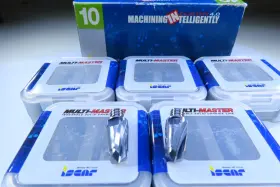 Ic-308 Iscar Lot 10 Pcs New Mm Ecs 6.8-4203 Multi Master Solid Carbide Drill Insert