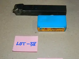 Ser0750k16 Iscar Threading Tool Holder 3/4 Inch X 5 021-50960 Inserts Lot#38