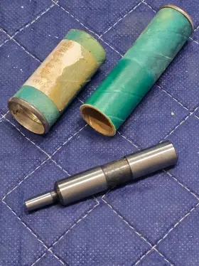 A4000 Jacobs Genuine 1/2 Inch Straight Shank To Jt0 Arbor Adapter - Made In The Usa