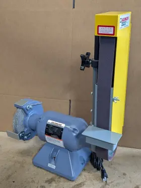 3600 Kalamazoo 2sk7 Combination Belt Sander / Disc Grinder Rpm 1/2 Hp 115v