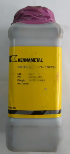 C-276 Kennametal 10.5 Pounds Stellite Nistelle C 276 Nickel Chromium Molybdenum Alloy