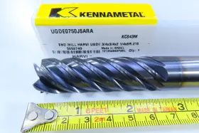 Ugde0750j5ara Kennametal New 3/4 Inch Harvi Series Ugde Long Length 5059743 Solid Carbide End Mill