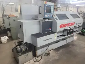 Kr-l480 King Rich Industries Co. Ltd. Taiwan 2006 Cnc Teach Lathe 18.9 Inch Swing 49 Centers 3.15 Bore 10hp