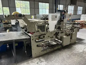 F950 Kohmann F950/2 2 Lane Double Window Cellophane Patching Machine New 2000