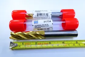 31734 Kyocera New Lot 2 5/8 Inch Sgs Long 5 Length Solid Carbide End Mill Tools