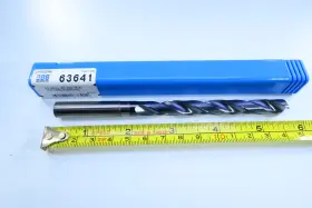 63641 Kyocera New Sgs 9.6mm Solid Ta Ic Ice-carb Jobber Length Carbide Coolant Drill