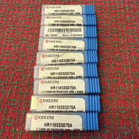 Hr118sss070a Kyocera 0.7mm Carbide Engraver New Usa 9pc