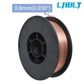 Om135180oc Lablt Er70s-6 .030 Inch 0.8mm Mild Steel Mig Welding Wire 11-lb Roll 1 Pack