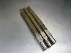 221140e Lapointe Hss 49/64 Square Push Broach Lot Of 3
