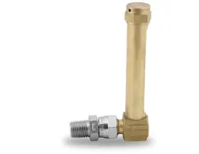 G655-2 Ldi Industries Vented Oil Gage 1/4 Inch Nptf Threads Brass Body