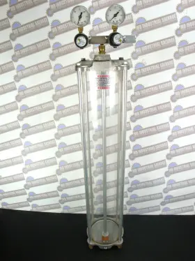 Rvp104 Ldi Industries Air Operated Dual Regulator Lubricator 2 Gal 7.60 L New