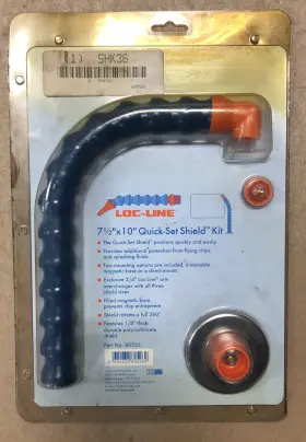 60526 Loc-line 7.5 Inch X 10 Quick-set Shield Kit Usa Original Modular Hose System