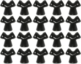 49428-blk Lockwood Products Inc. 49428blk 1/4 Inch Black Y Fittings - Pack Of 20 Loc-line Usa