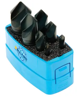 64100073 Ma Ford Uniflute Countersink Set 90-deg. 7 Pc. 3/16 1/4 3/8 1/2