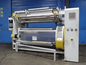 Str-7615 Macro Euc-macro 1999 Dual Turret Plastic Sheet Winder 74 Inch 0824