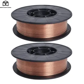 Marddpair Mp1096533l 2 Pcs 11 Lbs Roll Er70s-6 .030 Inch Mild Steel Mig Welding Wire Center Hole