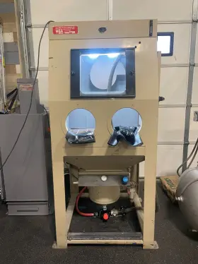 4646607 Mba Media Blast Cabinet - Power Peen 3636