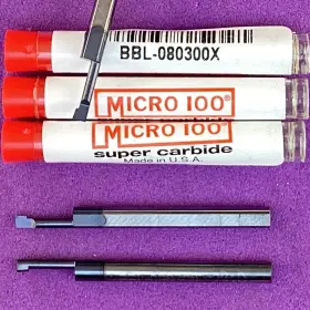 080300x Micro 100 Bbl - Carbide Boring Bar 1/8 Inch Shank Altin Machinist