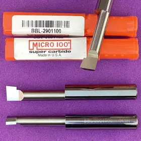 2901100 Micro 100 Bbl - Carbide Boring Bar 1/4 Inch Shank Machinist