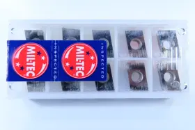 Hv5hd-016s-20uc Mil-tec New Box 10 Pcs Face Milling Endmill Carbide Inserts