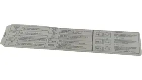 203709 Miller Welding Label Process Alt 304 Cc/c New Oem