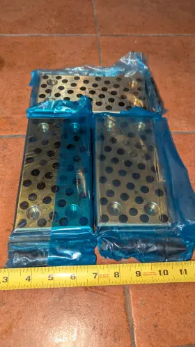 Stw100-200 Misumi Denso 1 Oil-free Slide Plate Copper Alloy W Graphite 10 Mm Thick