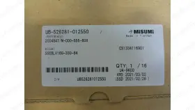Sseblv16g-330-b4 Misumi Miniature Linear Guide Rail With Blocks New #344646