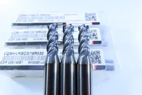 16r030 Mitsubishi D3/16r030 Lot 3 Pcs Vq-mhvrb 3/16 Inch Dia Edge Solid Carbide End Mills