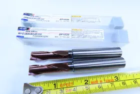 Mfe0850x02s100 Mitsubishi Lot 2 Pcs 8.5 Mm Solid Carbide Flat Bottom Drills
