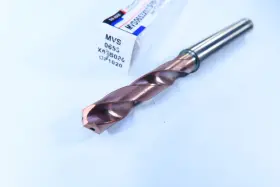 Mvs0653x03s080 Mitsubishi New 6.528 Mm Diaedge Solid Carbide Drill Coolant Holes