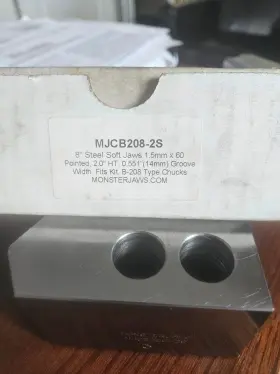 Mjcb208-2s Monster Tool Company 208-2b New Jaws B-208 Chuck 8 Inch Pointed Soft