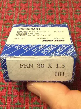 Y62400a31 Mori Seiki M30x1-5 Kmt Nut 30mm Fkn 30 X 1.5 New Kmt-6