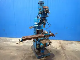 80-1800rpm Msc 09531112 Euc-msc Vertical Milling Machine Spindle Speed 9 Inch X 49 Tab