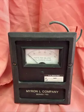 756-12 Myron L Co. Company Series 750 Usa Made Pulled From Working Environment