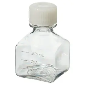 342020-0030 Nalgene Sterile Square Petg Media Bottles With Closure 30ml