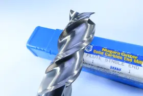 61576 Niagara New 1 Inch 3 Flute Solid Carbide Aluminum Milling Cutting 1.000 End Mill