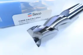A245-0.750-d2-s Niagara New 3/4 Inch Seco Solid Carbide 2 Flute End Mill Aluminum Lathe Milling Cnc Tool