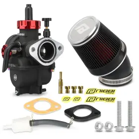 Pe22flyj-cnc48wt-sl Nibbi 22mm Carburetor Performance Kit Pe22fl Carb With Motorcycle Cnc Air Fi