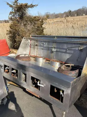 M-2-ss-n Nsf 4 Hole Chinease Wok Range Model