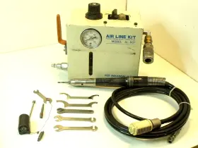 Nsp-601a Nsk Nakanishi Al-807 Model Air Line Kit And Impulse Grinder Tools
