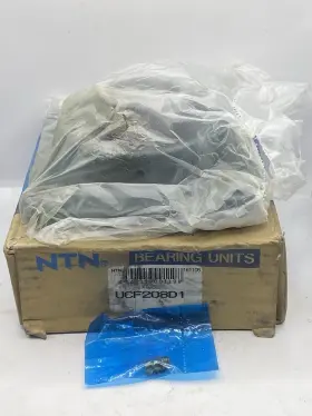 Ucf208d1 Ntn 4-bolt Flange 400 Mm Shaft Setscrew Locking Collar Sealed