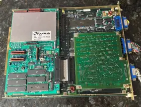 E4809-045-091-b Okuma E4809-046-c Opus 5000ii Main Board Iib With Memory Card 1911-1520