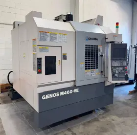 M460-ve Okuma Genos Vertical Machining Center - Lmc #51537