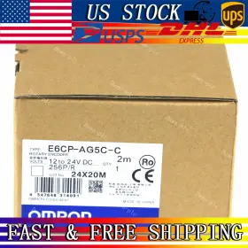 E6cp-ag5c-c Omron E6cpag5cc 256p/r Absolute Rotary Encoder Original New In Box