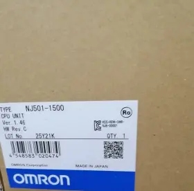 Nj501-1500 Omron New Cpu Unit Nj5011500
