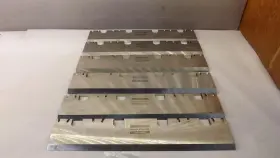 77-0207a Pacific / Hoe Jones And Orth Lot Of 6 Chipper Knife Blades 20.5 X 4ftft T27