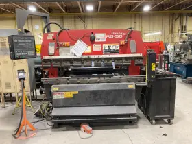 Rg-50 Pacific 55 Ton Amada Rg50 Cnc Hydraulic Press Brake - Fabricating Machinery